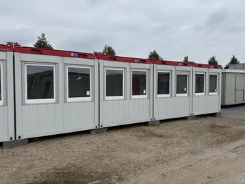 Kantoorunits 6×9.7 m. – Gebruikt