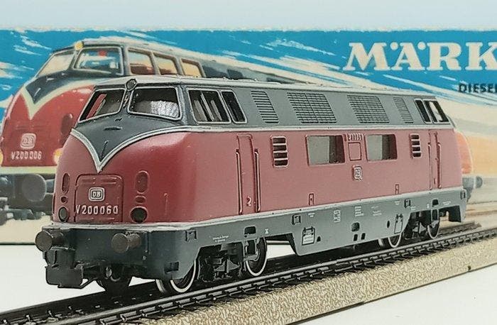 Märklin H0 - 3021 - Diesellocomotief (1) - V 200 060 - DB, Hobby en Vrije tijd, Modeltreinen | H0