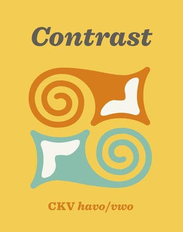 9789492000590 Contrast CKV havo/vwo | Tweedehands, Verzenden, Zo goed als nieuw, Jappe Groenendijk