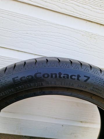205/45/18 90H Continental zomerbanden 4 x, 18 inch, Gebruikt, 205 mm, Band(en)