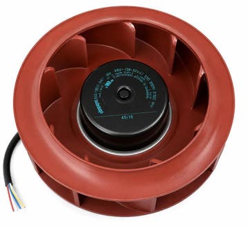 Brink Renovent HR 400 motor revisie – R1G220, Zo goed als nieuw, Ventilator