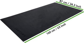 Tunturi Crosstrainer mat - Vloerbeschermer - Beschermmat -, Ophalen of Verzenden, Zo goed als nieuw