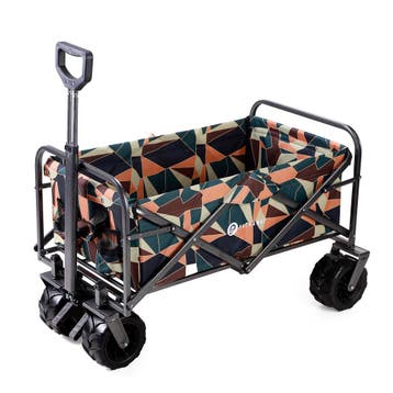 Packaway 80KG Opvouwbare Bolderkar Abstract Colors, Caravans en Kamperen, Bolderkarren, Ophalen of Verzenden, Opvouwbaar, Zo goed als nieuw