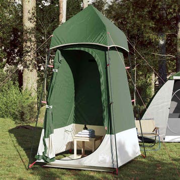 vidaXL Toilettent waterdicht groen, Caravans en Kamperen, Verzenden, Nieuw, Tot en met 2