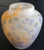 Emile Gallé - Vaas - Glas - Art Nouveau Multicolor, Antiek en Kunst, Antiek | Glas en Kristal