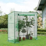 [en.casa] Tuinkas Vlaardingen kweekkas 198x78x180-200 cm gro, Tuin en Terras, Tuinhuizen, Verzenden, Nieuw