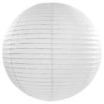 Witte lampion rond 50 cm - Lampionnen, Ophalen of Verzenden, Nieuw