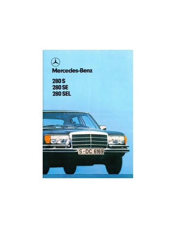 1978 MERCEDES BENZ S KLASSE BROCHURE NEDERLANDS, Nieuw, Author