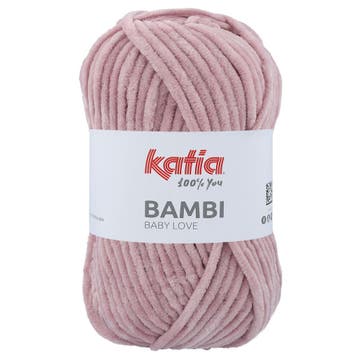 Katia Bambi - 326 oudroze - Chenille Garen, Ophalen of Verzenden, Nieuw