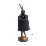 *WOONWINKEL* Kare Design Rabbit Matt Black Tafellamp Konijn, Huis en Inrichting, Lampen | Tafellampen, Verzenden, Nieuw