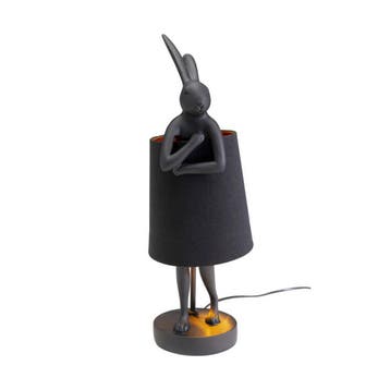 *WOONWINKEL* Kare Design Rabbit Matt Black Tafellamp Konijn, Verzenden, Nieuw