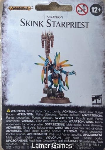 Seraphon Skink Starpriest (Warhammer Age of Sigmar nieuw), Hobby en Vrije tijd, Ophalen of Verzenden, Nieuw