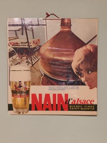 Seguin - Reclamebord - Celluloid