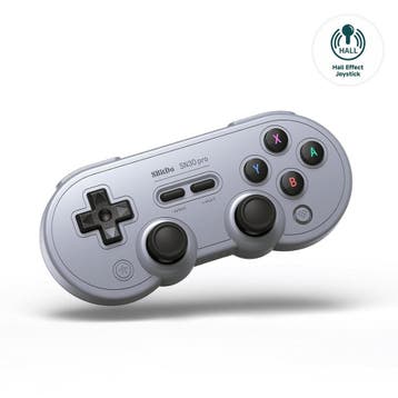 8BitDo SN30 Pro Gray Gamepad Hall edition bluetooth, Verzenden, Nieuw