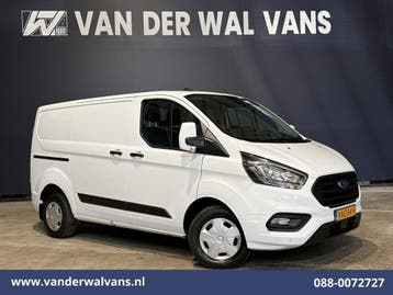 Ford Transit Custom | 2.0 TDCI 108pk L1H1 Euro6 Airco |, Auto's, Gebruikt, Euro 6, Wit, Dealer onderhouden