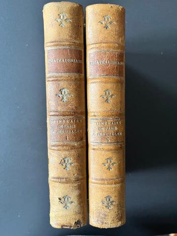 Vicomte de Chateaubriand - Itinéraire de Paris à Jérusalem