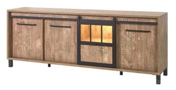 Dressoir Groot Alphen Oranje Teakhout - dressoirs, Nieuw, Overige materialen