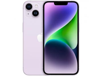 Refurbished iPhone 14 128GB (Simlockvrij) - Paars, Verzenden, Zo goed als nieuw