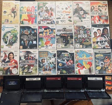 Nintendo - Wii - Lot jeux Wii GameCube Game Boy Advance et, Nieuw