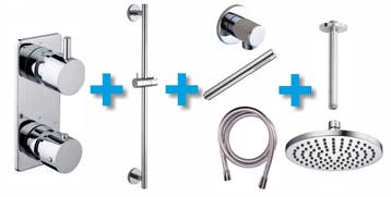 One-Pack inbouwthermostaatset type 11 (20cm), Verzenden, Nieuw