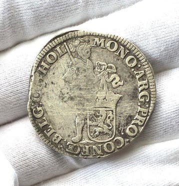 Nederland, Dordrecht Zilveren Dukaat 1672 / Rampjaar /