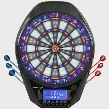 Sportnow Elektronisch Dartbord met LED Scherm, 34 Spellen en, Verzenden, Nieuw
