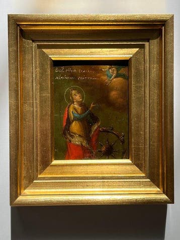 Icoon - Sint-Catharina - Hout