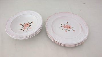 Niderviller - Eetservies voor 6 (8) - Keramiek - Voor 4