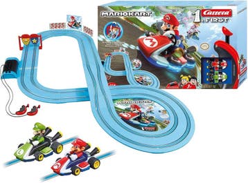 Carrera Mario Kart Racebaan 2,9m | Retourdeal 34% Korting, Overige merken, Racebaan, Ophalen of Verzenden, Zo goed als nieuw