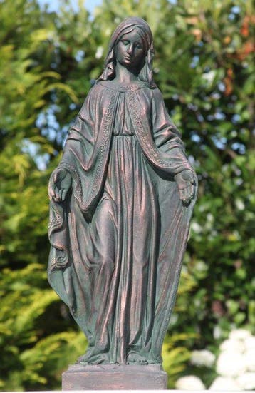 Beeld, Beeld van Moeder Maria - 80 cm - Mgo compensation