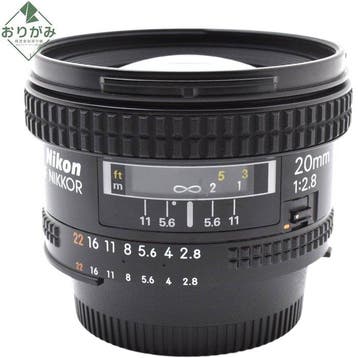 Nikon AF Nikkor 2.8/20mm | Groothoeklens, Nieuw