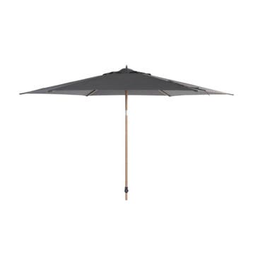 4 Seasons Outdoor Azzurro Ø300cm antraciet met Houtlook, Nieuw
