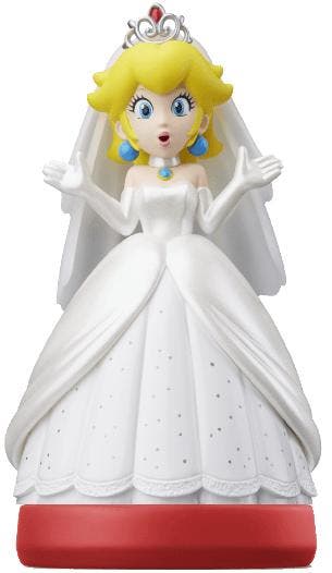 Amiibo Peach - Wedding Outfit - Super Mario series, Spelcomputers en Games, Spelcomputers | Nintendo Consoles | Accessoires, Zo goed als nieuw