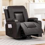 Fauteuil met armleuning - Relaxfauteuil - Relaxstoel - Bruin, Huis en Inrichting, Fauteuils, Verzenden, Zo goed als nieuw