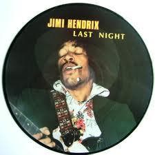 LP gebruikt - Jimi Hendrix - Last Night PICTURE DISC, Cd's en Dvd's, Verzenden, Zo goed als nieuw, Overige formaten