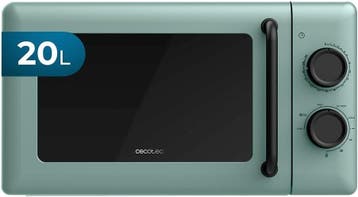 Cecotec Magnetron 20L - Grill - Groen | Retourdeal 34% Kort, Combimagnetron, Minder dan 45 cm, Grill, Ophalen of Verzenden