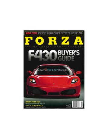 2012 FERRARI FORZA MAGAZINE 119 ENGELS, Nieuw, Ferrari, Author