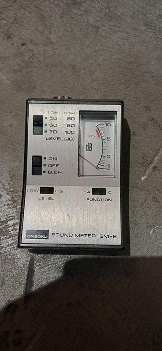 Meetinstrumenten - Plastic - 1990-2000 - Onsoku Sound Meter