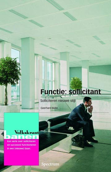 Functie: Sollicitant / Volkskrant banen - Geerhard Bolte, Verzenden, Gelezen, Geerhard Bolte