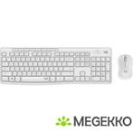 Logitech MK295 Wit toetsenbord en muis, Verzenden, Nieuw, Logitech