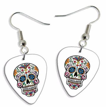 Plectrum ketting of sleutelhanger van Sugar Skull, Verzamelen, Overige Verzamelen, Ophalen of Verzenden, Nieuw