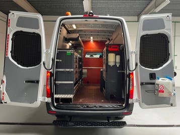 Zakelijke Lease |  Mercedes-Benz Sprinter Automaat Servicewa, Automaat, Stof, Gebruikt, Euro 6