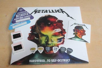 Metallica - Hardwired...To Self-destruct + Memorabilia, Nieuw in verpakking