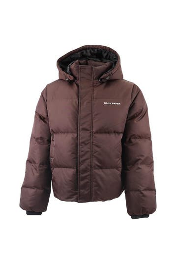 Daily Paper Jas in maat M Bruin, Kleding | Heren, Jassen | Winter, Verzenden, Zo goed als nieuw, Bruin, Daily Paper