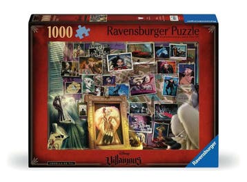Disney Villainous Cruella de Vil Puzzel (1000 stukken), Ophalen of Verzenden, Nieuw