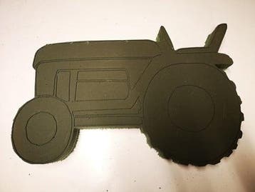Trekker Oldtimer steekschuimvorm maatwerk oude trekker, Ophalen of Verzenden, Nieuw