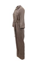 By-bar Jumpsuit in maat L Beige, By-bar, Verzenden, Zo goed als nieuw, Beige
