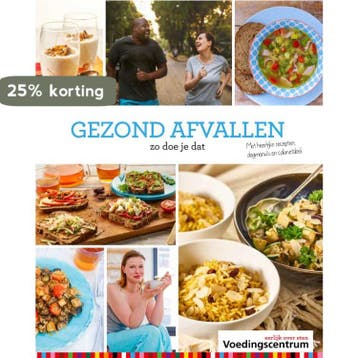 Gezond afvallen - Stichting Voedingscentrum Nederland, Boeken, Kookboeken, Verzenden, Zo goed als nieuw, Stichting Voedingscentrum Nederland