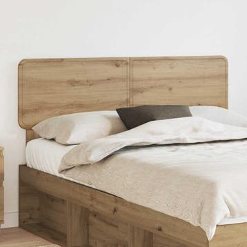 vidaXL Hoofdbord Artisan Eiken Bewerkt hout, Verzenden, Nieuw, Bruin, Hout