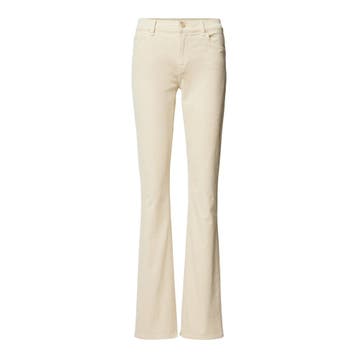 7 for all Mankind • corduroy bootcut jeans • 25, 7 for all mankind, Verzenden, Nieuw, Wit